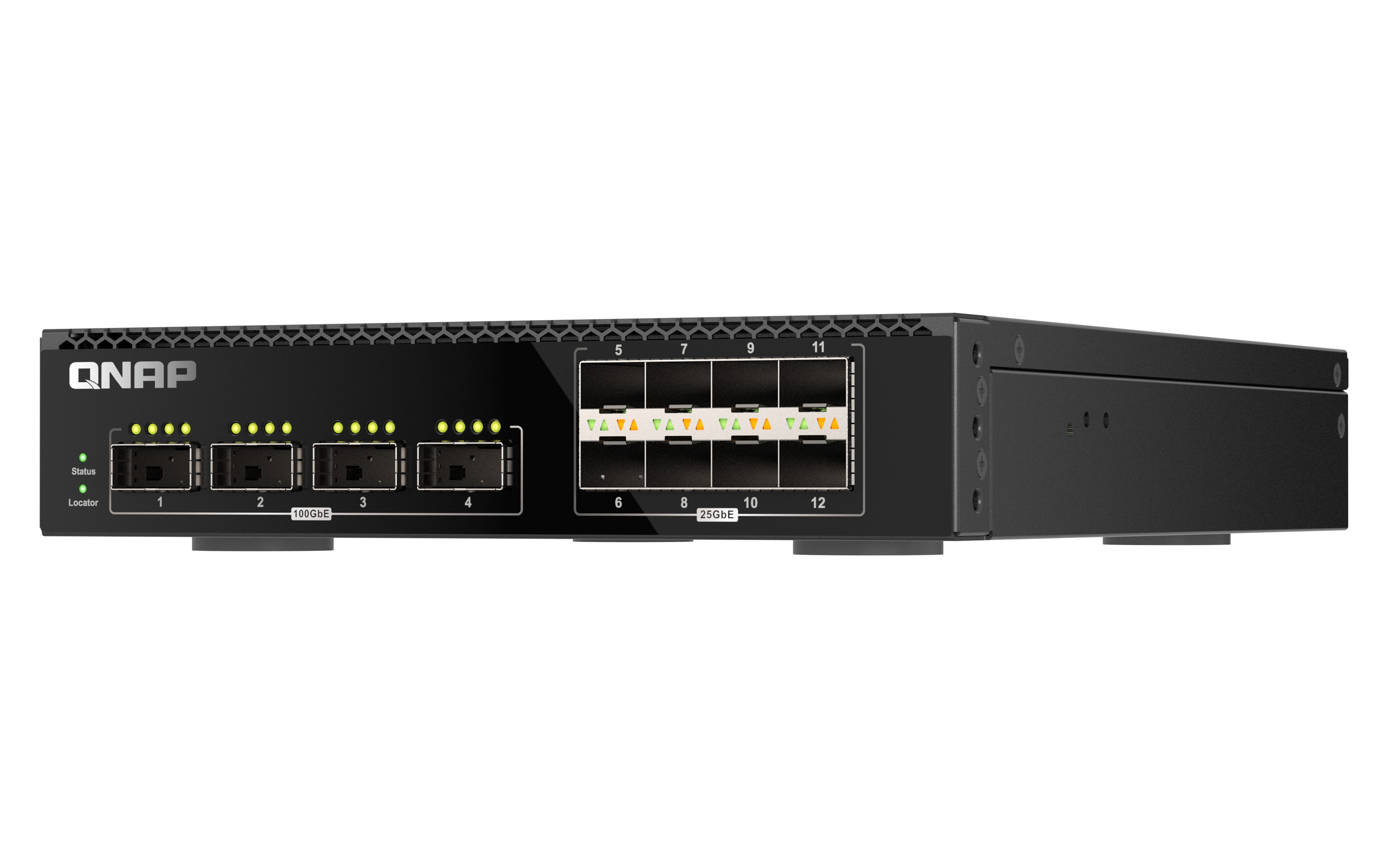 QNAP QSW-M7308R-4X 100 und 25 GbE Switch Managed 12-Port