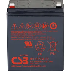 CSB HR1227WF2 - Blei-Vlies-Akku, Hochstromakku, 12 V, 6,2 Ah