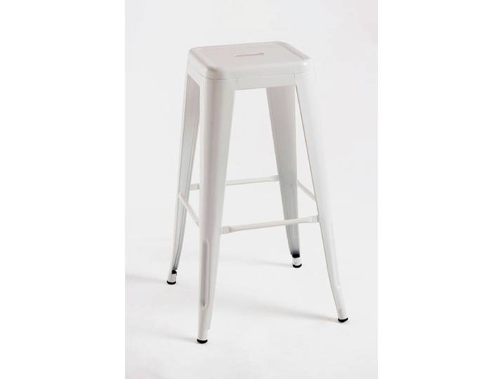 6er Set Torix Hohe Hocker 76 cm - Weiß