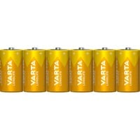 Longlife, Batterie 6 Stück, C