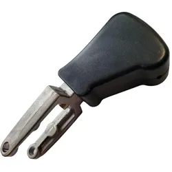 Ich-zapfe ERGO Handgriff schwarz, mit Logo, für Keg - Verschluss, Getränkespender Zubehör, Schwarz