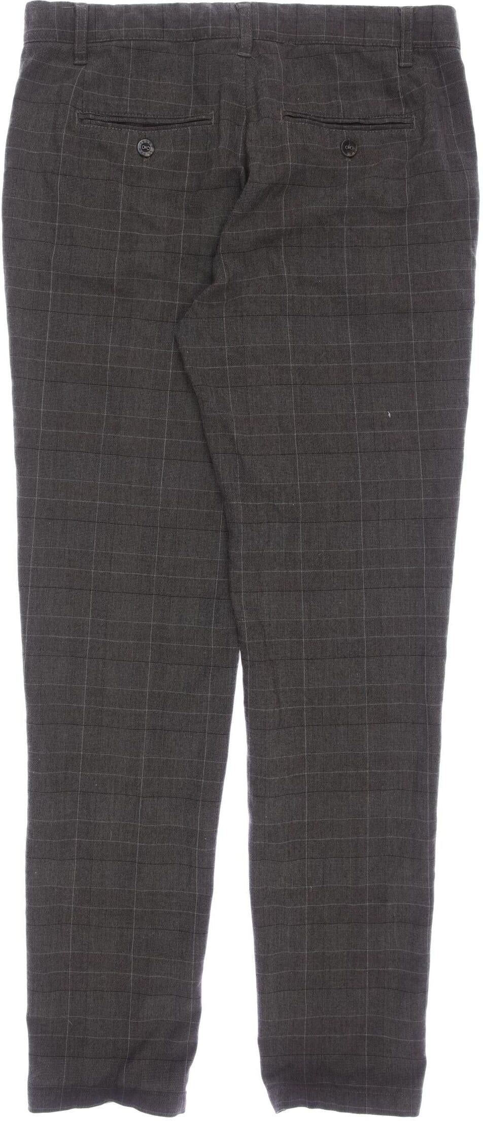 Teddy Smith Herren Stoffhose, Grau, Gr. Xxs, Synthetik / Elasthan / Viskose - Second Hand