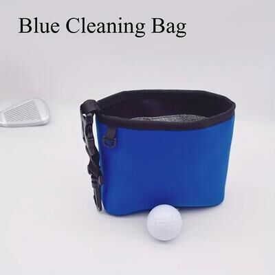 Uplifted Finds Golf Club Cleaning Bag Wear Resist Pouch blue