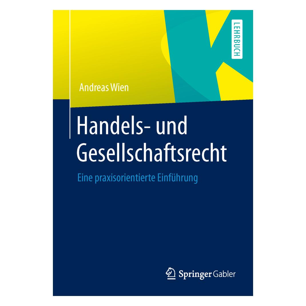 Gabler Handels- und Gesellschaftsrecht (Deutsch, Softcover, Andreas Wien) (8143499)