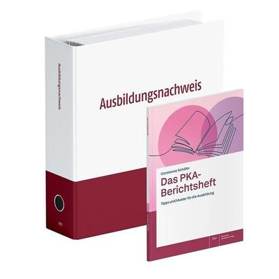 Das PKA-Berichtsheft mit Ausbildungsnachweis für PKA (Bundle), Set von Constanze Schäfer, Deutscher Apotheker Verlag, 978-3-7692-8777-6