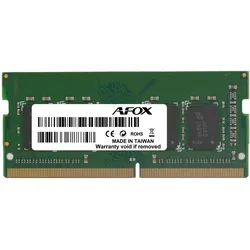 AFOX SO-DIMM DDR3 8GB memory module 1600 MHz LV 1.35V (1 x 8GB, 1600 MHz, DDR3-RAM, SO-DIMM), RAM, Schwarz