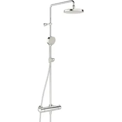HansaMICRA Regenbrause-Duscharmatur HansaMICRA ECO 4435 3-strahlig DN15 Chrom 9 L/min