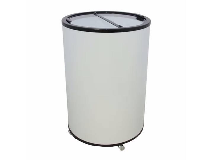 Kibernetik Party Cooler KS90M Mini Kühlschrank – Mini Kühlschrank freistehend – weiss