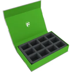Feldherr Magnetbox grün für Adeptus Mechanicus (Karton, Schaumstoff)