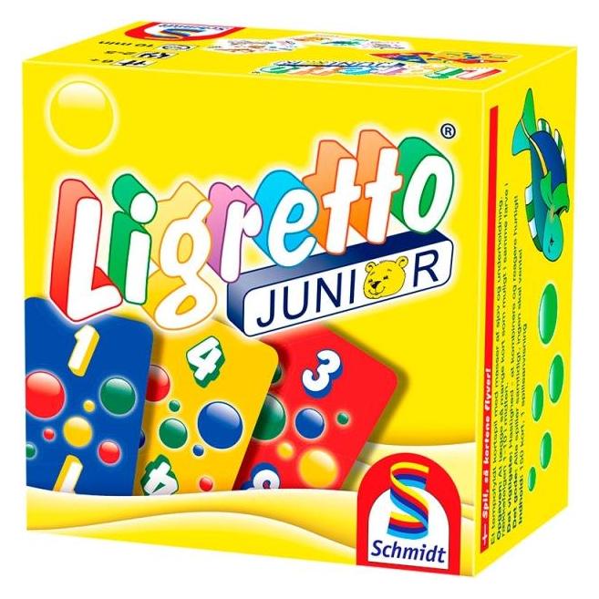Spilbraet Ligretto - Junior (Dänisch, Finnisch, Norwegisch, Schwedisch, 2 - 5 Spieler) (VEN1411)