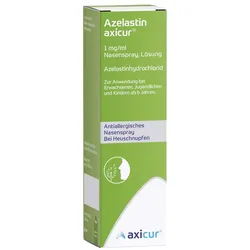 Azelastin axicur 1 mg/ml 10 ml Nasenspray