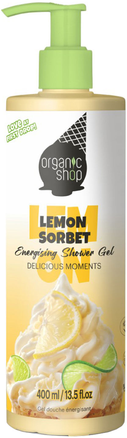 ORGANIC SHOP Ice Cream Lemon Sorbet Shower Gel 400ml