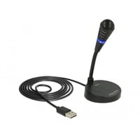 USB Mikrofon schwarz, USB, Plug & Play