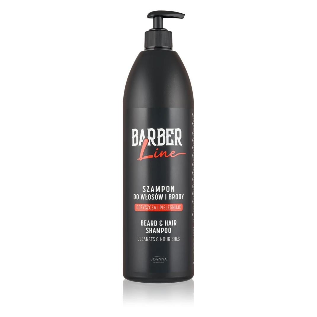 Joanna PROFESSIONAL Barber Line Szampon do włosów i brody dla mężczyzn 1000 ml (Flüssiges Shampoo, 1000 ml) (67170441)