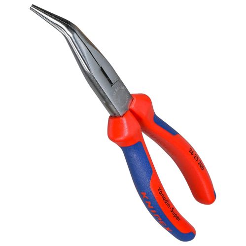 KNIPEX Flachrundzange mit Schneide
