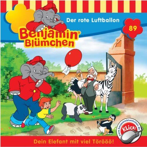 Benjamin Bl?Mchen - Benjamin Blümchen - Folge 89: Der rote Luftballon - Preis vom 08.10.2026 07:26:42 h