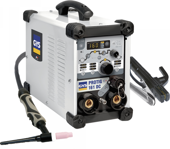 GYS Protig161 DC - Inverter Schweißgerät (WIG HF/LIFT, MMA) + Koffer, Gleichstrom (DC)