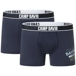 2er Pack CAMP DAVID Boxershorts Herren 5999 - navy M