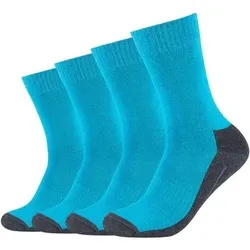 CAMANO Herren Socken Online pro tex function Socks 4p, Größe 43-46 in Blau Blau