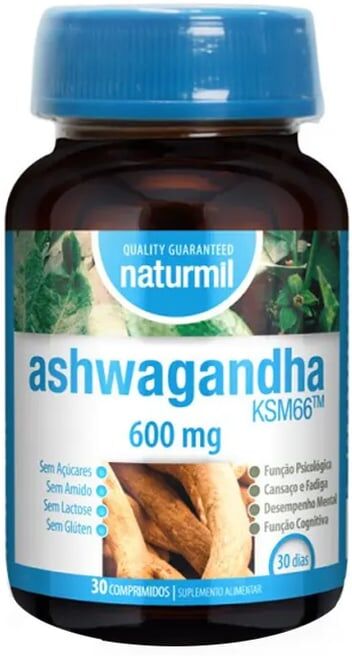 Naturmil Ashwagandha 600 mg 30 Tabs
