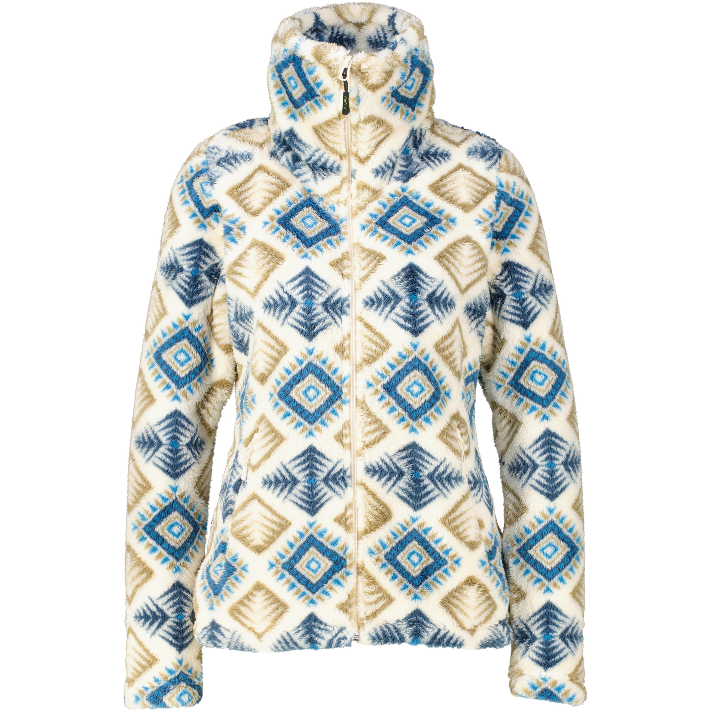 Bergzeit Basics Meru Kurgan Pta Damen Fleecejacke weiss Größe XS Lifestyle Schnell trocknend