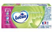 Lotus Compact + 6 Unités de 7 Mouchoirs - Lot 6 Étuis de 7 Mouchoirs