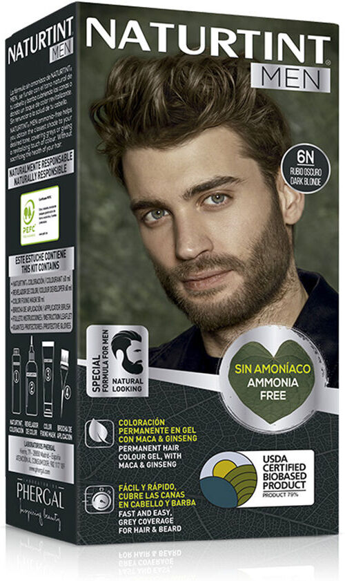 Coloration sans ammoniaque Naturtint Men #6N blond foncé 1 unité