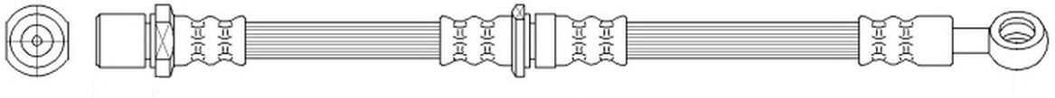 K&K FT0200 Brake hose