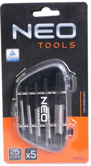 NEO TOOLS 09-615 Bolt Extractor Set