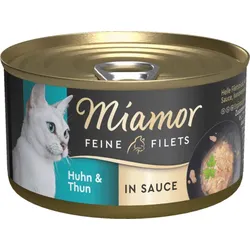 Miamor Feine Filets In Sauce Huhn&Thunfisch 24x85g Dose