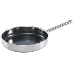 Kelomat Bratpfanne 24cm, Pfanne + Kochtopf, Silber