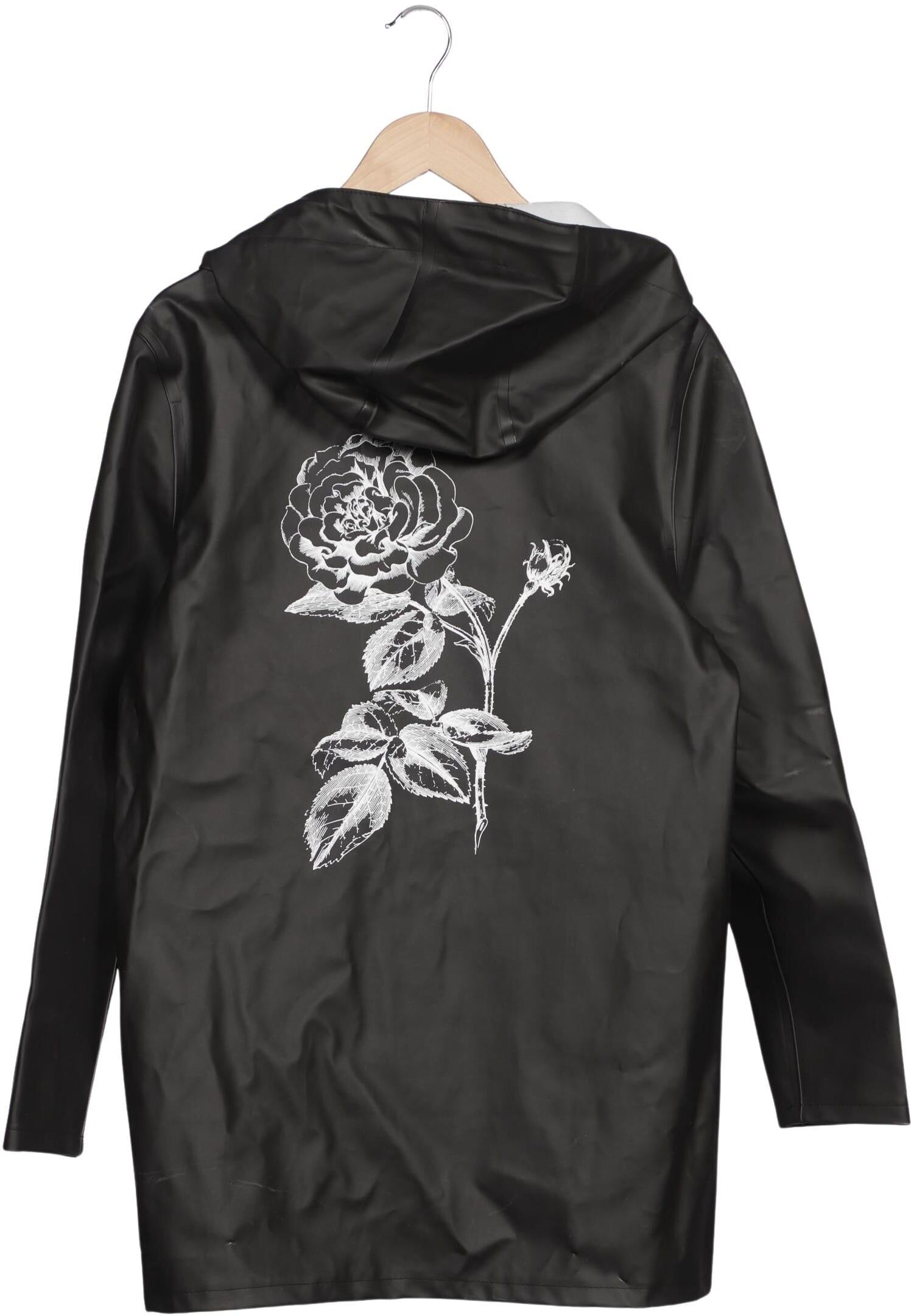 Stutterheim Damen Mantel, Schwarz, Gr. XS, Tex / Membran / Synthetik / Baumwolle - Second Hand