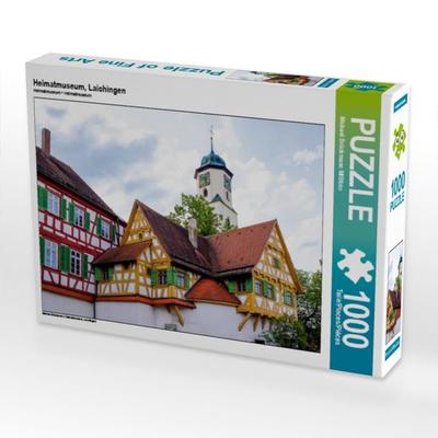 CALVENDO Puzzle Heimatmuseum, Laichingen | 1000 Teile Lege-Größe 64x48cm Foto-Puzzle für glückliche Stunden