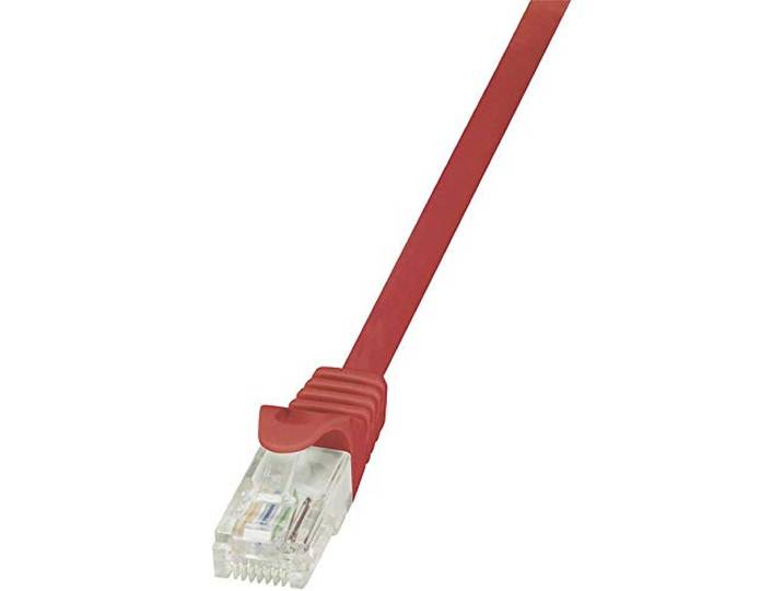 LogiLink CP2034U ethernetkabel (CAT6 U/UTP 1m) rood