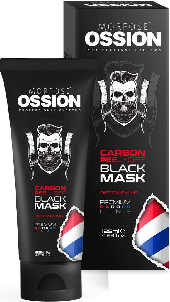 Morfose Ossion Premium Barber Peel Off Black Gesichtsmaske 125 ml MF-1887