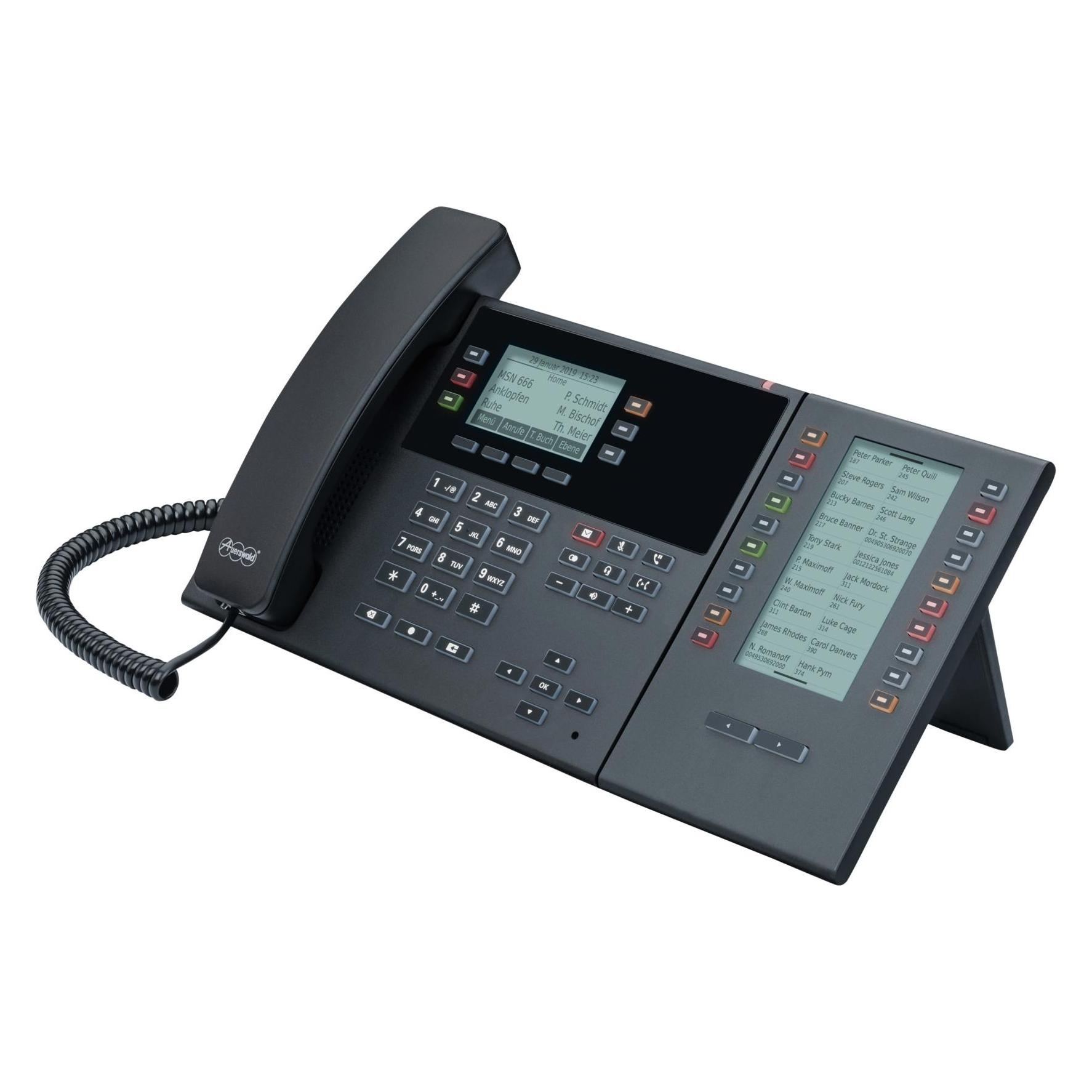 Auerswald Telefon COMfortel D-210 schwarz (90278)
