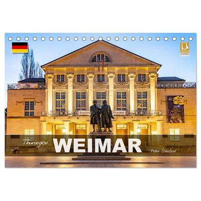 Thüringen - Weimar (Tischkalender 2027 DIN A5 quer), CALVENDO Monatskalender
