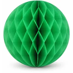 Creativery 1 Wabenball 15cm Papierkugeln Honeycomb Pompons Hängedeko Partydeko Dekoball Grün