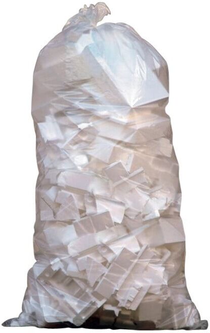 Sac à plis latéraux LDPE 2500 l transparent VE10 ; Becker (70015402)