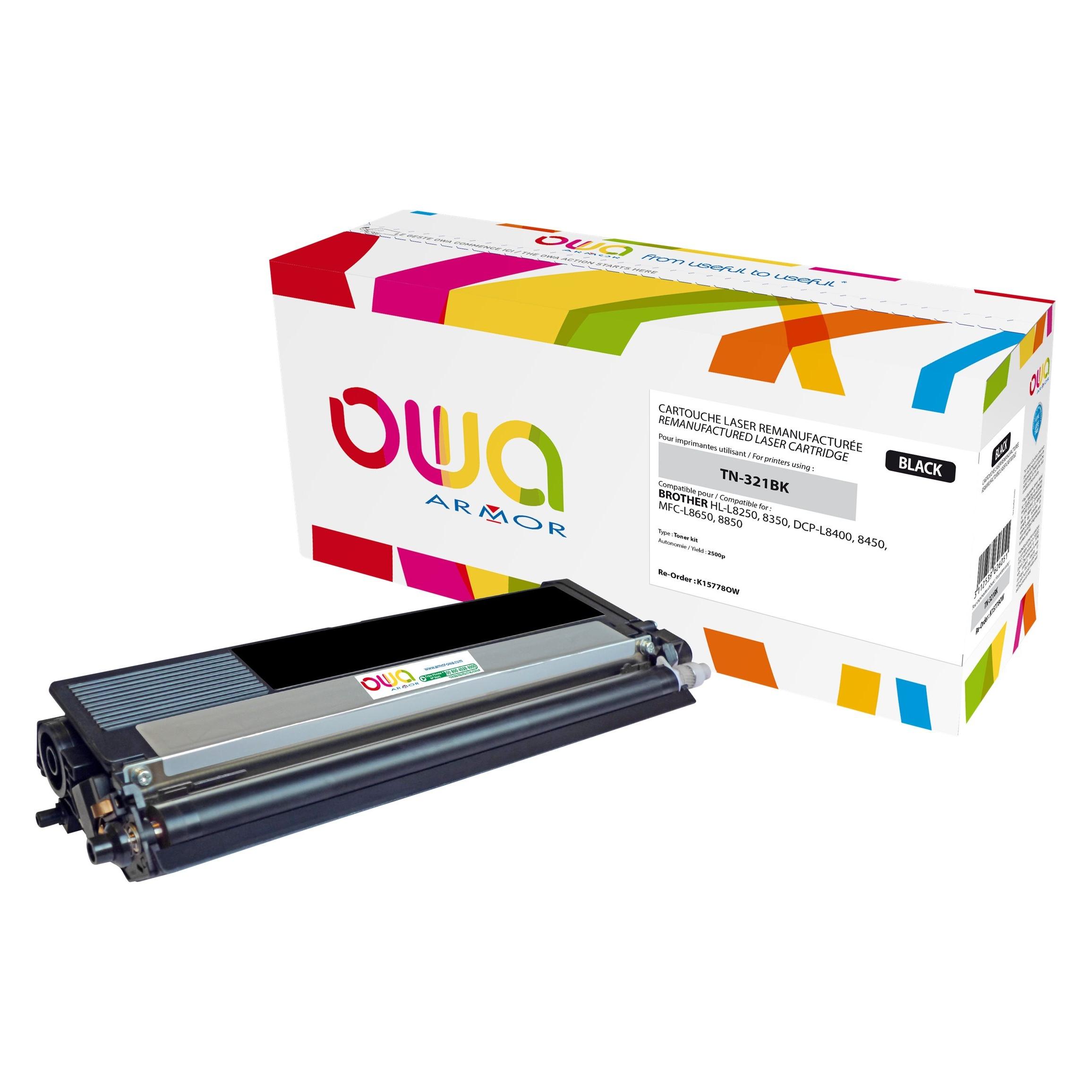 Armor OWA OWA - Schwarz - compatible - wiederaufbereitet (BK) (K15778OW)