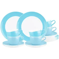 Seltmann, Geschirrset, Liberty Pure Colors Kaffeeservice (18 Stk.)