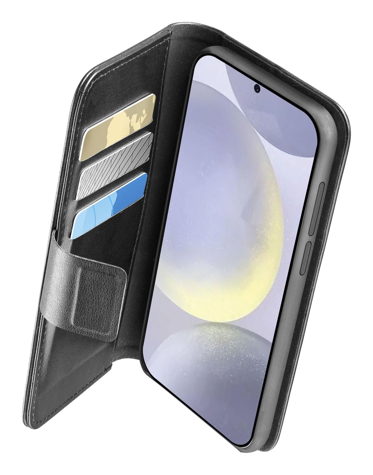 Cellular Line Folio für Galaxy S25 Book (Schwarz) BOOKAG2GALS25K