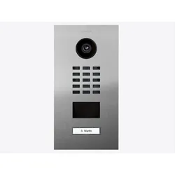 DoorBird D2201V IP Video Türsprechanlage Edelstahl V4A (salzwasser- und flugrostbeständig), gebürstet