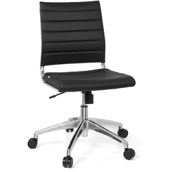 hjh OFFICE Profi Bürostuhl TRISHA Kunstleder ohne Armlehnen