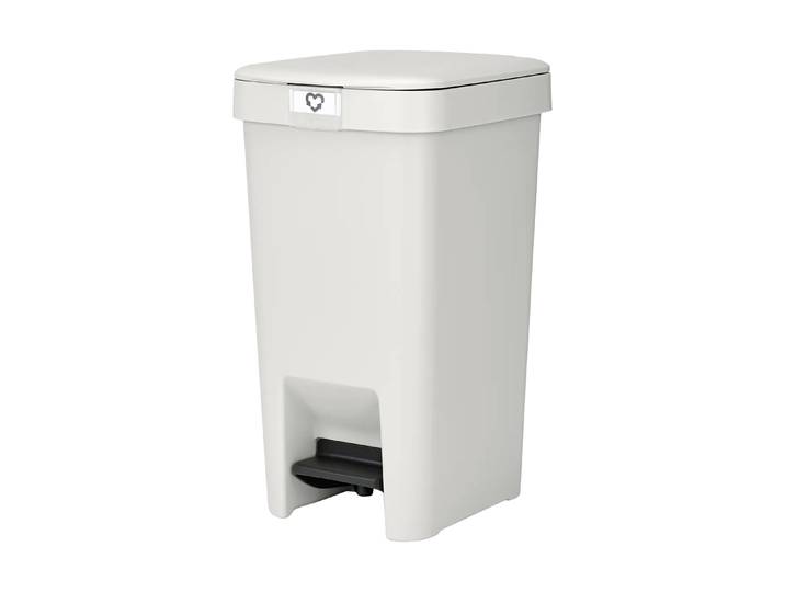 Brabantia Poubelle à pédale StepUp 10 L Gris clair