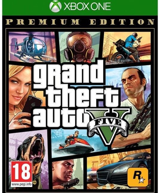 TAKE TWO Grand Theft Auto V Premium Edition for Xbox One - Action Adventure Game