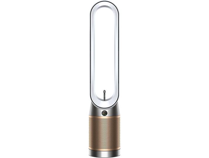 Luftreiniger DYSON Dyson Find+Follow Purifier Cool PC3, er erkennt die Anwesenheit , weiß, gold, B:22cm H:105cm T:12cm, Luftreiniger, Luftreiniger, Luftreiniger & Ventilator in einem Gerät, MyDyson App kompatibel