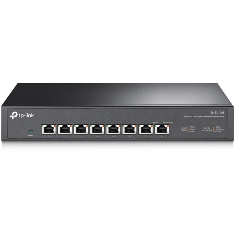 TP-Link TL-SX1008 8-Port 10G Multi-Gigabit Switch