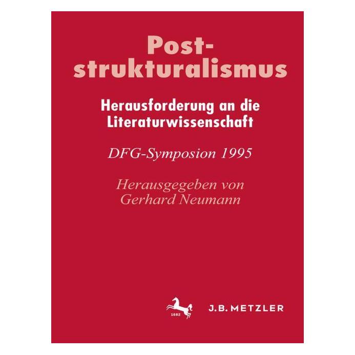 J.B. Metzler Poststrukturalismus (Deutsch, Hardcover) (63499910)