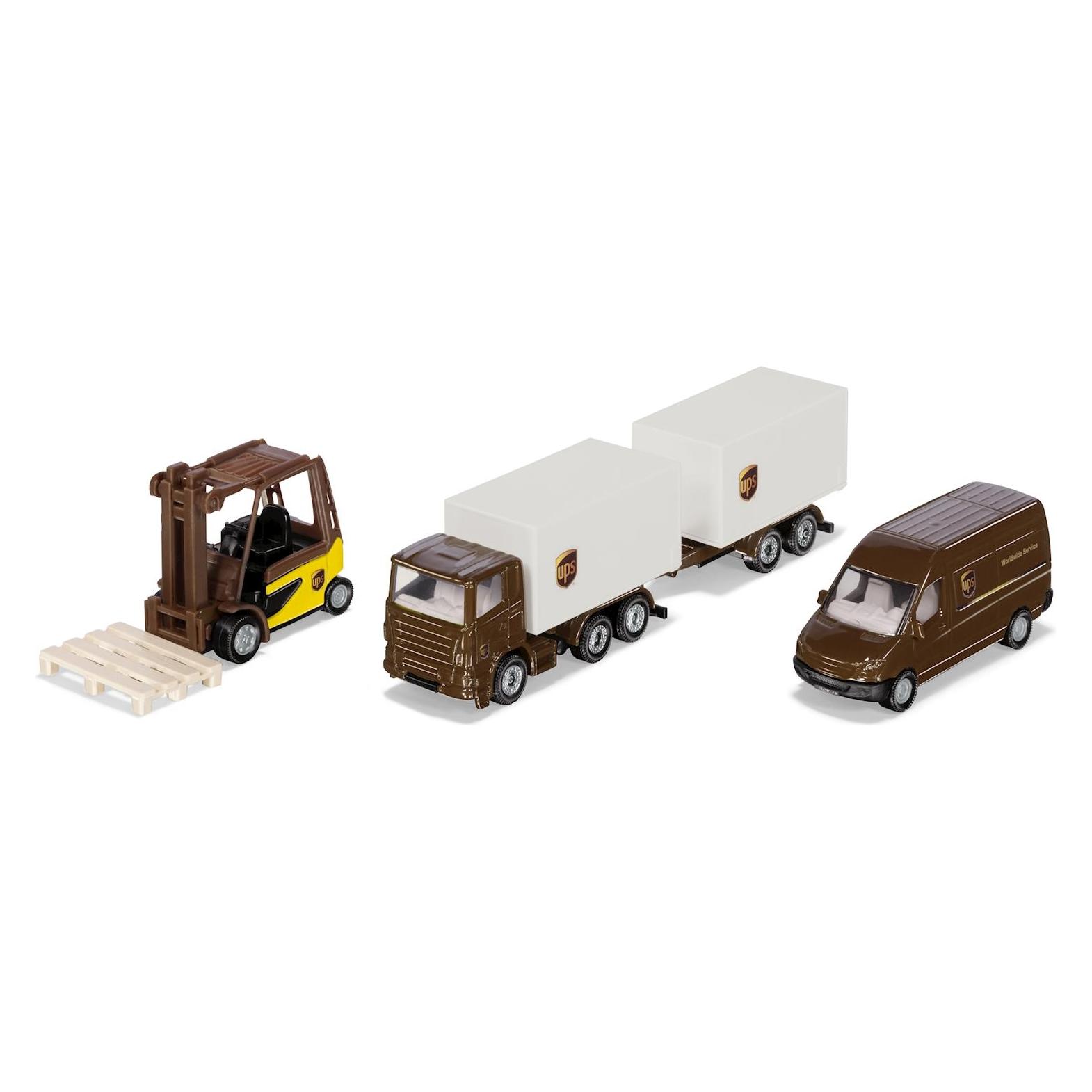 Siku UPS/ DHL Logistik Set (Assortiert) (6324)